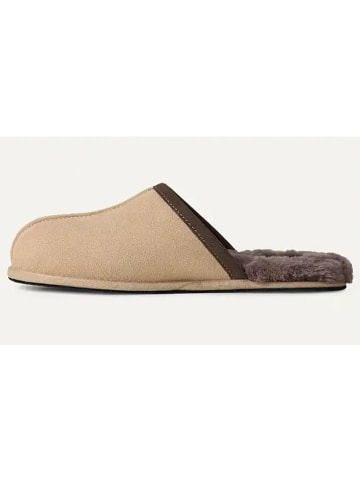 UGG Leren pantoffels "Scuff" beige