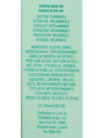Elizabeth Arden Green Tea - eau de parfum, 100 ml