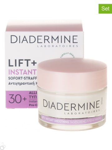 DIADERMINE 3er-Set: Tagescreme "Lift+Instant Smoothing", je 50 ml