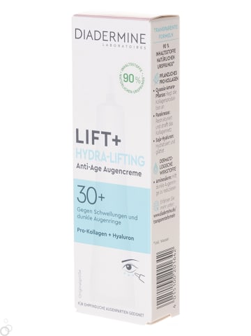 DIADERMINE 3-delige set: oogcrème "Lift+", elk 15 ml