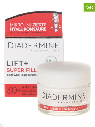 DIADERMINE 3er-Set: Tagescreme "Lift+Super Filler", je 50 ml