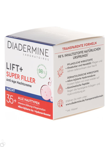 DIADERMINE Kremy na noc (3 szt.) "Lift+Super Filler" - po 50 ml