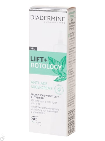 DIADERMINE 3-delige set: oogcrème "Lift+Botology", elk 15 ml