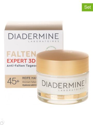 DIADERMINE 3-delige set: dagcrème "Expert Rimpels", elk 50 ml