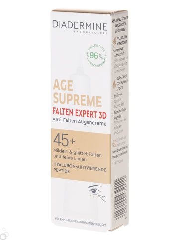 DIADERMINE 3-delige set: oogcrème "Rimpels Expert" - elk 15 ml