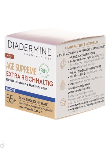 DIADERMINE 3er-Set: Nachtcreme "Age Supreme", je 50 ml