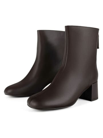 loft37 Leder-Boots "A Lonely Place To Be" in Braun