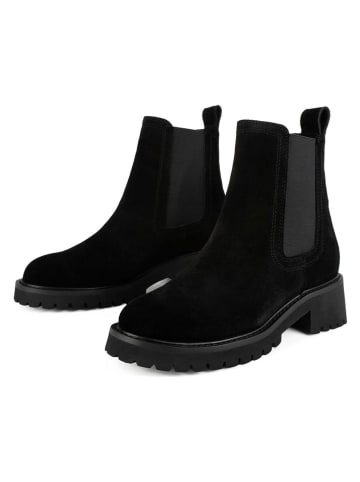 loft37 Leder-Chelsea-Boots "From The Best" in Schwarz