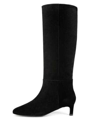 loft37 Leder-Stiefel in Schwarz