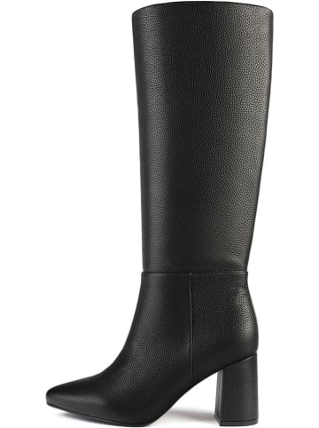 loft37 Leder-Stiefel "Miss Agent" in Schwarz