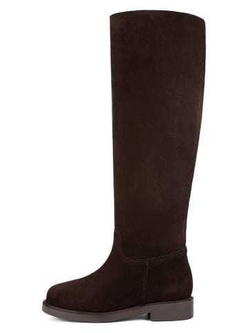 loft37 Leder-Stiefel in Braun