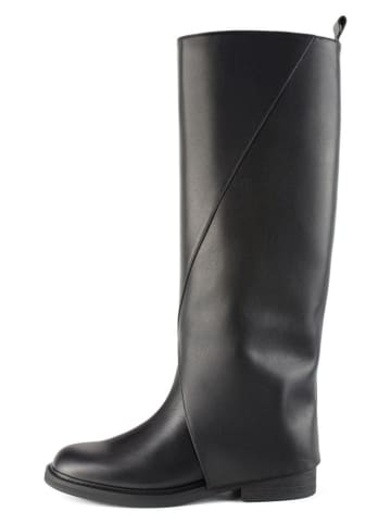 loft37 Leder-Stiefel "More Than A Dream" in Schwarz