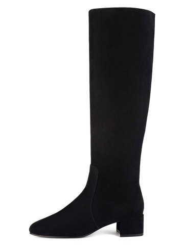 loft37 Leder-Stiefel in Schwarz