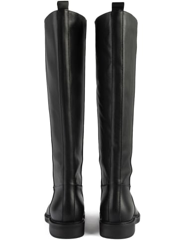loft37 Leder-Stiefel "Walk The Line" in Schwarz