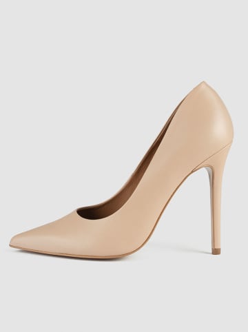 loft37 Leder-Pumps "Very Sexy" in Beige