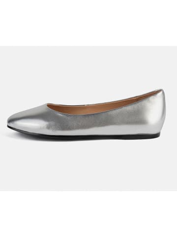 loft37 Leder-Ballerinas "Baby Come On" in Silber
