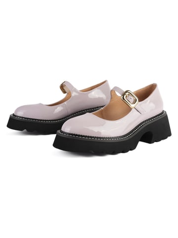 loft37 Leder-Pumps in Lila