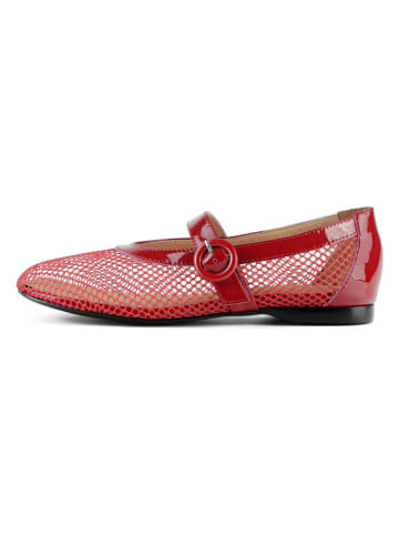 loft37 Leder-Ballerinas "Spend My Day" in Rot