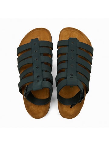 Comfortfusse Leren sandalen "Ares" donkerblauw