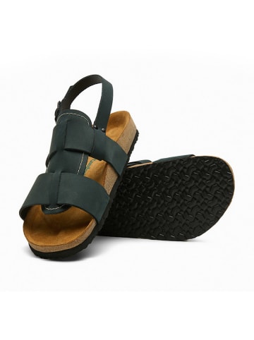 Comfortfusse Skórzane sandały "Likya" w kolorze granatowym