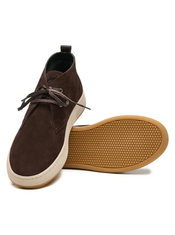 Comfortfusse Leder-Boots "Arlo" in Braun