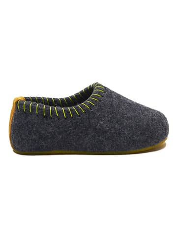 Comfortfusse Pantoffels antraciet