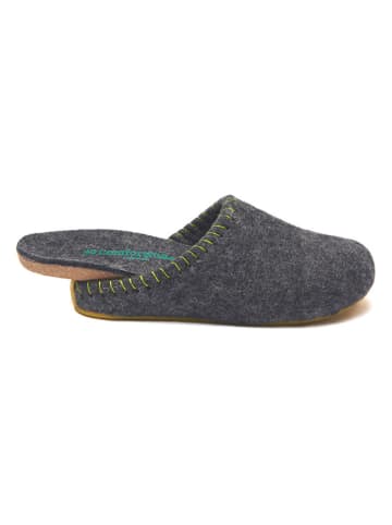 Comfortfusse Pantoffels donkergrijs