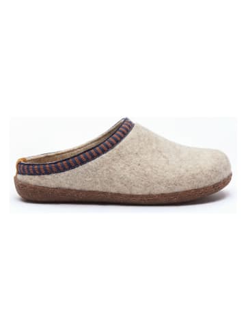 Comfortfusse Woll-Hausschuhe "Scoti" in Beige