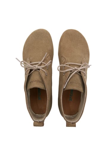 Comfortfusse Skórzane trzewiki w kolorze jasnobrązowym