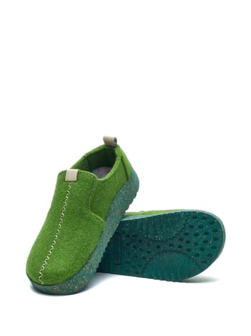 Comfortfusse Pantoffels groen