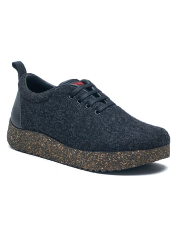 Comfortfusse Woll-Sneakers "Aster" in Dunkelblau