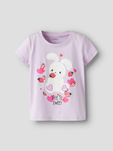 name it Shirt "Deppa" paars