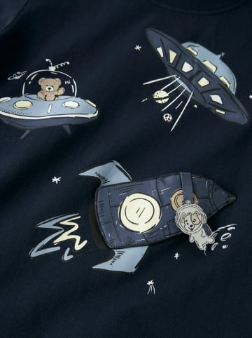 name it Shirt "Dilka" donkerblauw