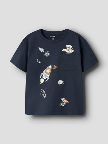 name it Koszulki (2 szt.) "Vilian" w kolorze khaki i granatowym