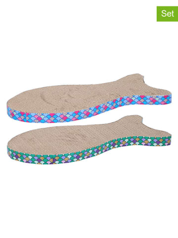 Edco 2-delige set: kattenkrabborden meerkleurig (verrassingsproduct)