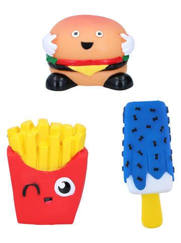 Edco 3-delige set: hondenspeelgoed meerkleurig - (B)10,5 cm