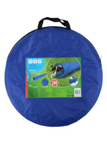 Edco Tunel w kolorze niebieskim dla psa - dł. 200 cm