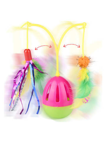 Edco Zabawka ze wzorem dla kota - szer. 9 cm