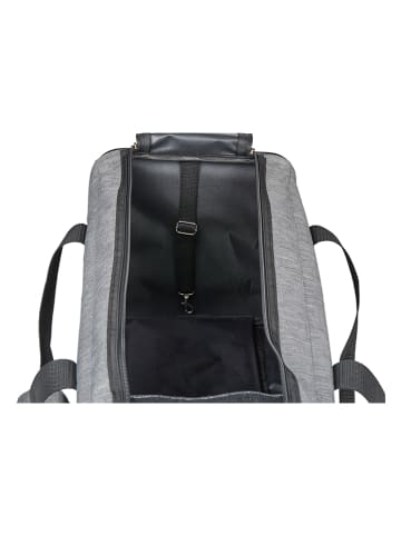 Edco Torba transportowa w kolorze szaro-czarnym dla zwierząt - 45 x 27 x 25 cm