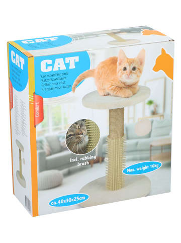 Edco Kratzbaum in Beige - (H)40 cm