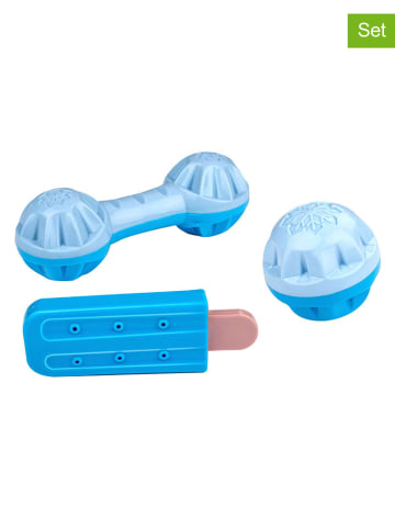 Edco Chłodzące zabawki (3 szt.) w kolorze niebieskim - Ø 8 cm (produkt niespodzianka)
