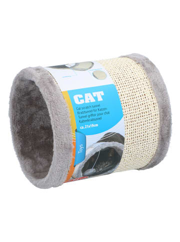 Edco Kattentunnel grijs - (H)19 x Ø 21 cm