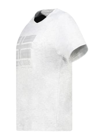 Geographical Norway Koszulka w kolorze szarym