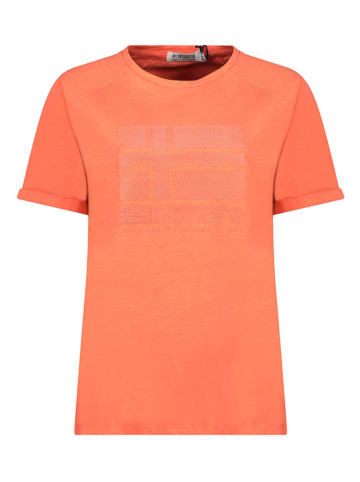 Geographical Norway Shirt in Orange