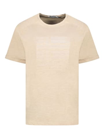 Geographical Norway Shirt in Beige