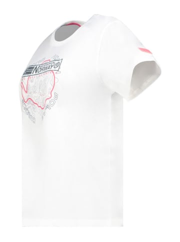 Geographical Norway Shirt in Weiß