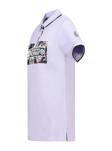 Geographical Norway Poloshirt in Lila