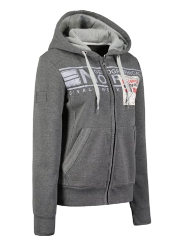 Geographical Norway Sweatvest "Gwen" grijs