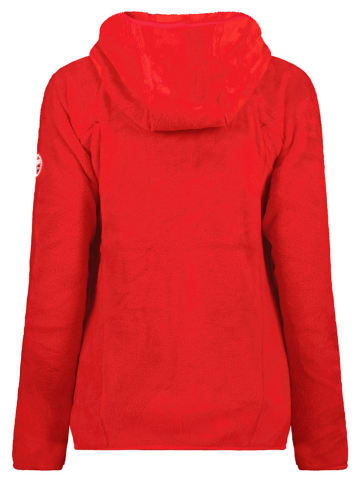 Geographical Norway Kurtka polarowa "Upalood" w kolorze czerwonym