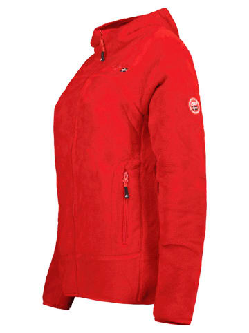 Geographical Norway Kurtka polarowa "Upalood" w kolorze czerwonym